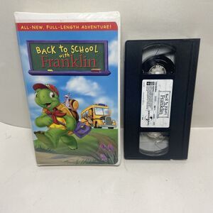 Back To School With Franklin Clamshell VHS - All-New  Full Length Adventure